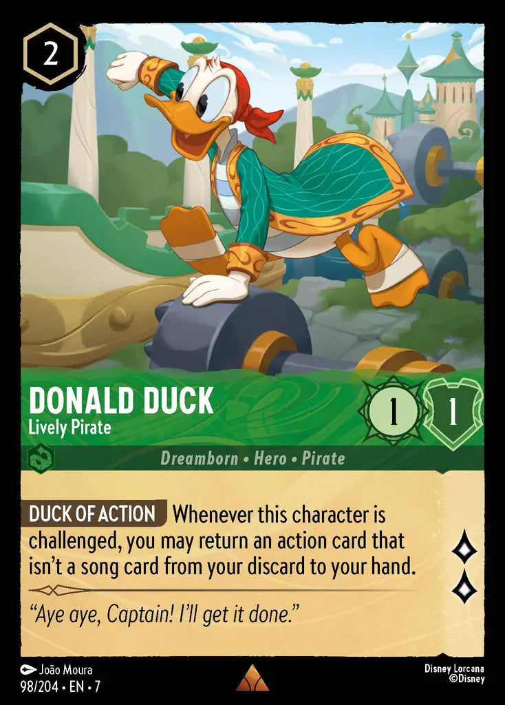 Donald Duck - Lively Pirate [007-098]