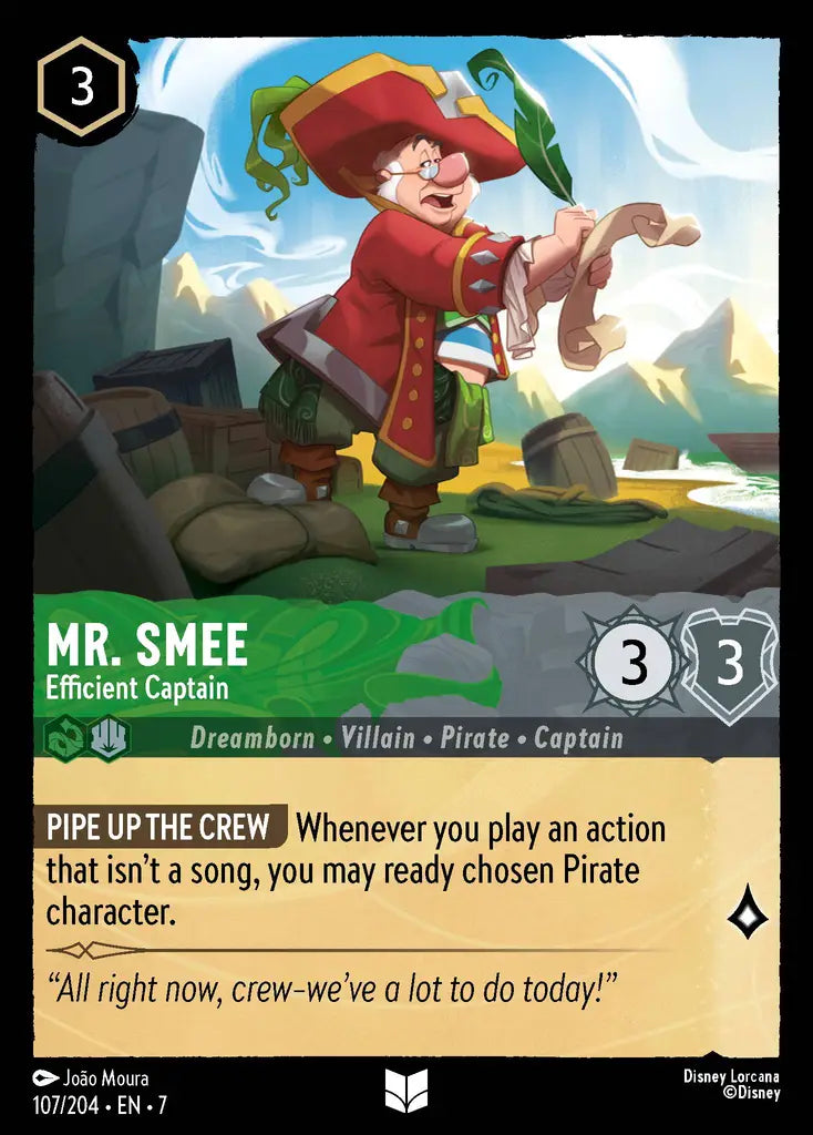Mr. Smee - Efficient Captain [007-107]