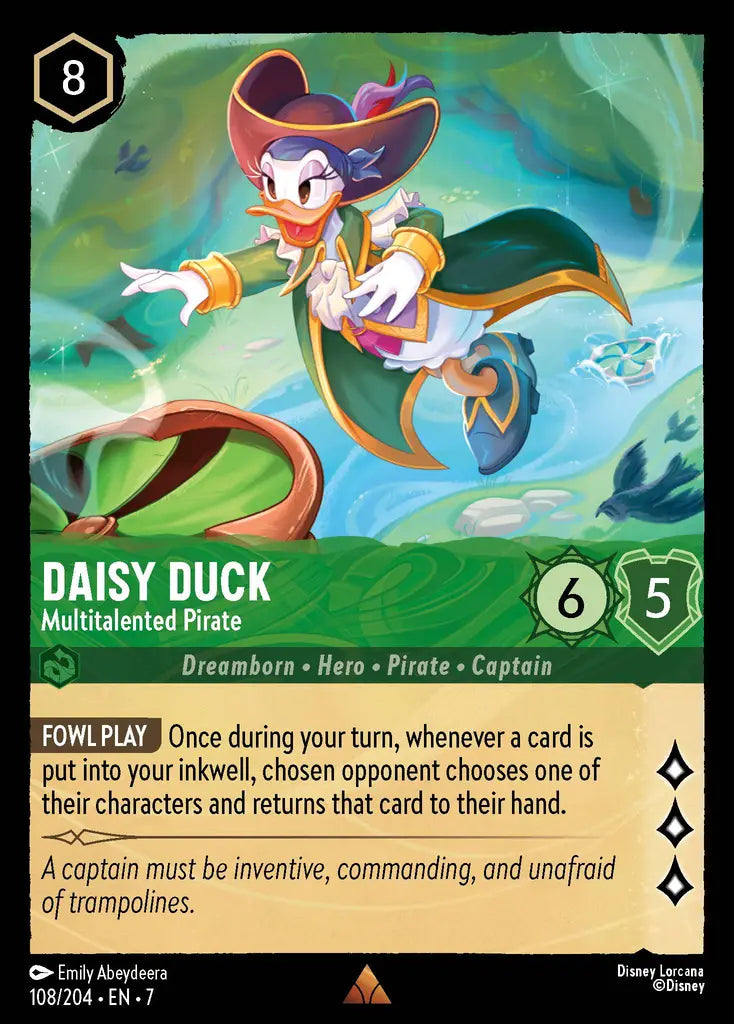 Daisy Duck - Multitalented Pirate [007-108]