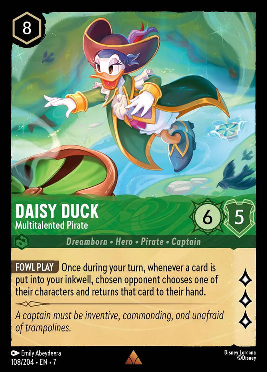 Daisy Duck - Multitalented Pirate [007-108]
