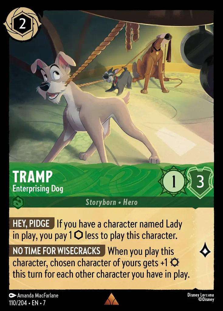Tramp - Enterprising Dog [007-110]