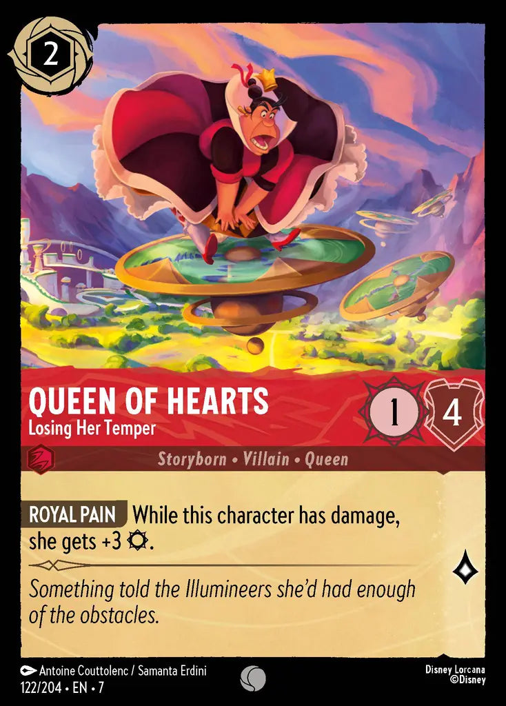 Queen of Hearts - Losing Her Temper [007-122]