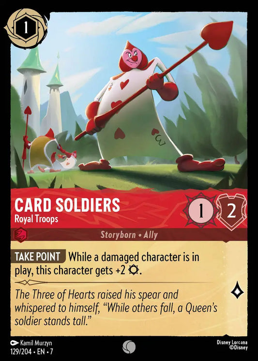 Card Soldier - Royal Troops [007-129]