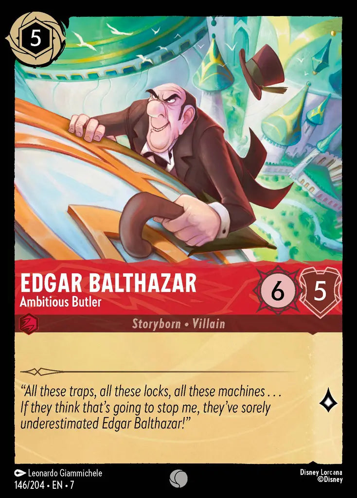 Edgar Balthazar - Ambitious Butler [007-146]