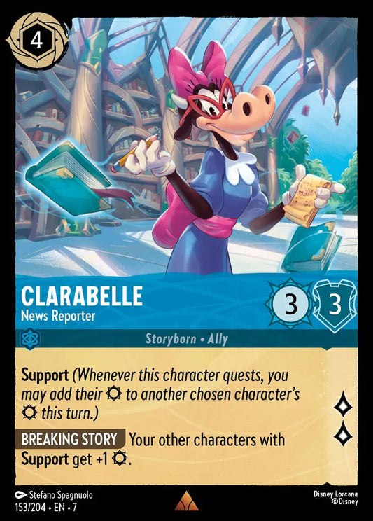 Clarabelle - News Reporter [007-153]