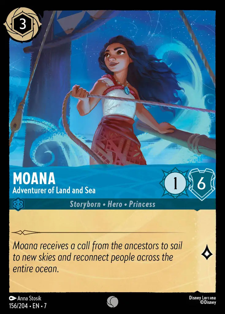 Moana - Adventurer of Land and Sea [007-156]