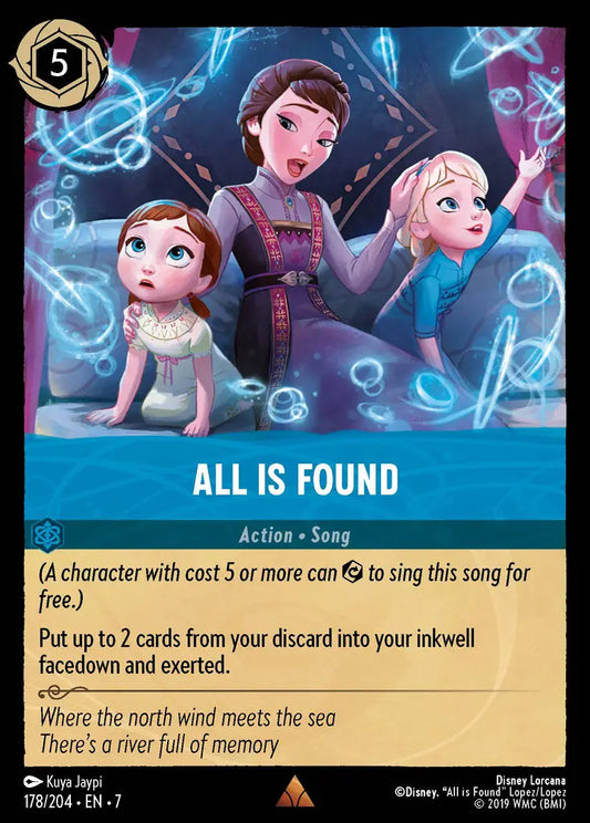 All is Found [007-178]