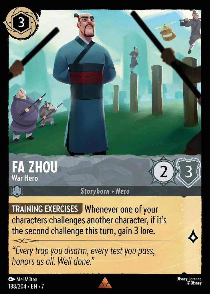 Fa Zhou - War Hero [007-188]