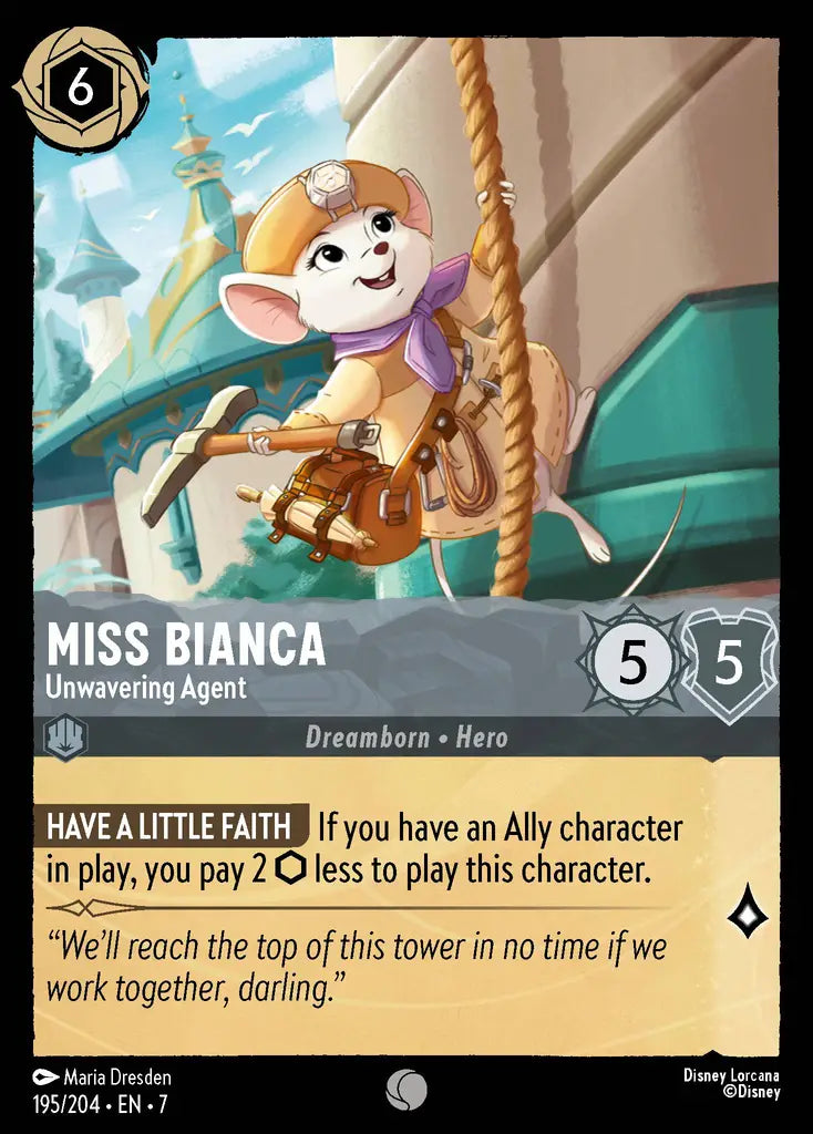 Miss Bianca - Unwavering Agent [007-195]