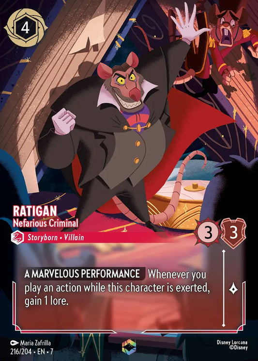 Ratigan - Nefarious Criminal - Enchanted [007-216]