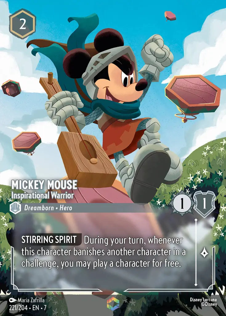 Mickey Mouse - Inspirational Warrior - Enchanted [007-221]