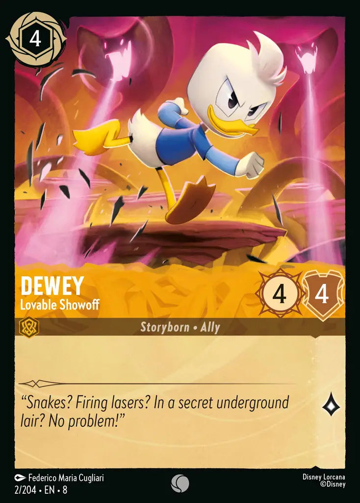 Dewey – Lovable Showoff [008-002]
