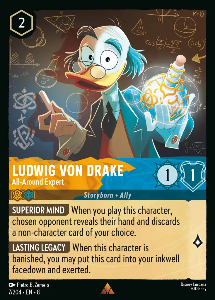 Ludwig Von Drake – All-Around Expert [008-007]