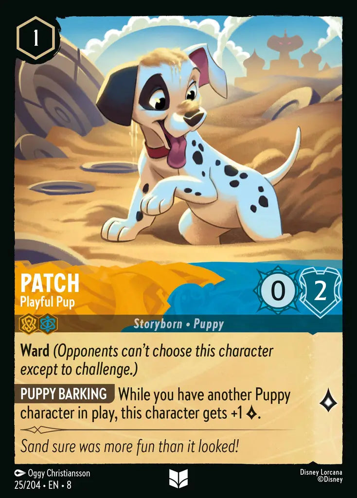 Patch – Playful Pup [008-025]