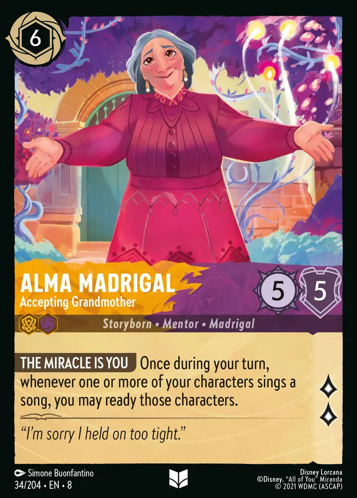 Alma Madrigal - Accepting Grandmother [008-034]