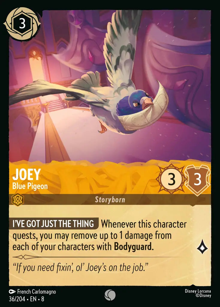 Joey - Blue Pigeon [008-036]