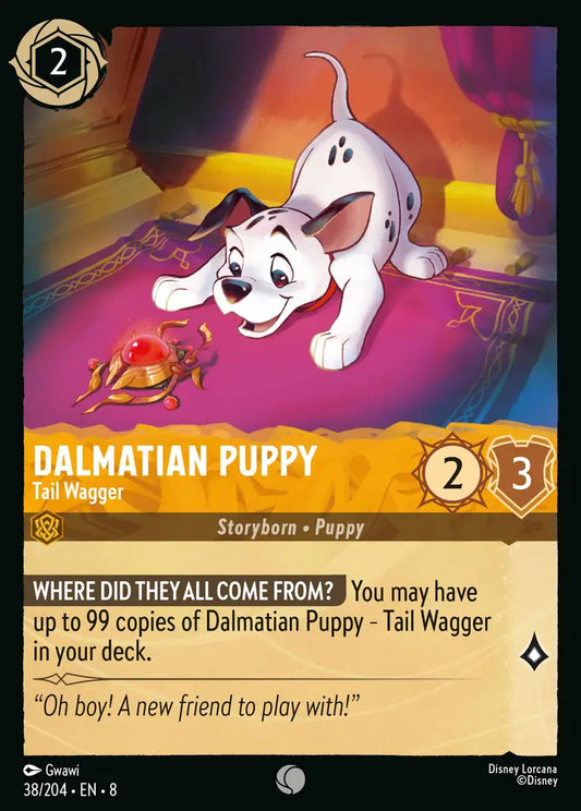 Dalmatian Puppy - Tail Wagger [008-038]