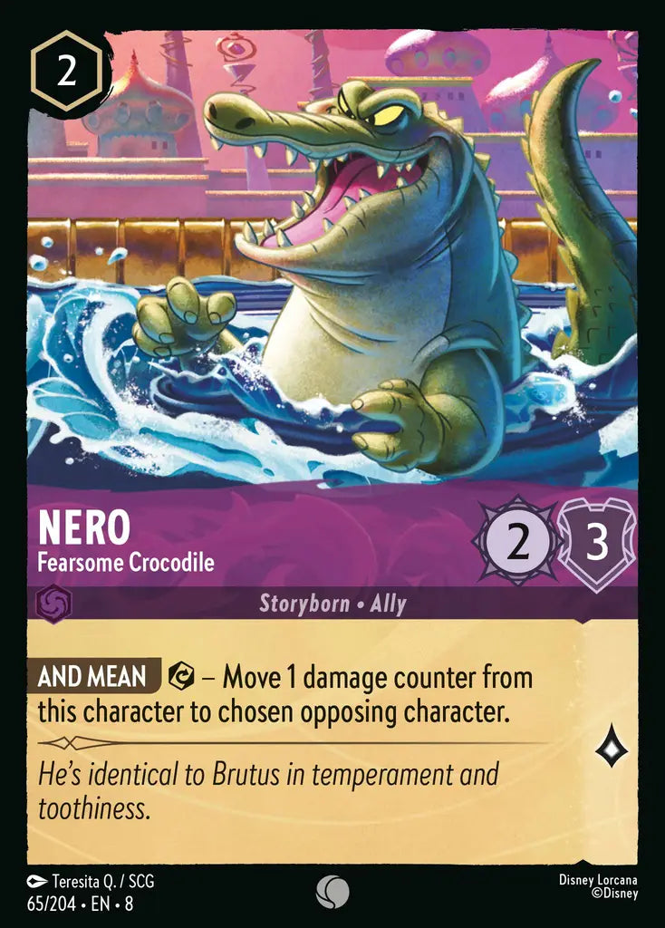 Nero - Fearsome Crocodile [008-065]