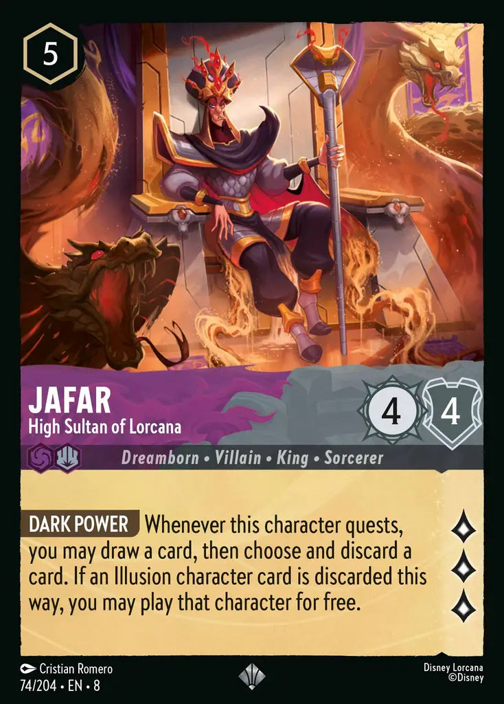 Jafar - High Sultan of Lorcana [008-074]