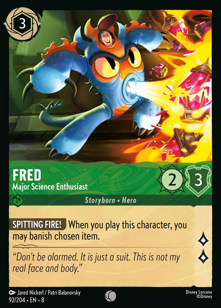 Fred - Major Science Enthusiast [008-092]