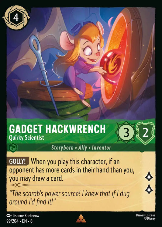 Gadget Hackwrench - Quirky Scientist [008-099]