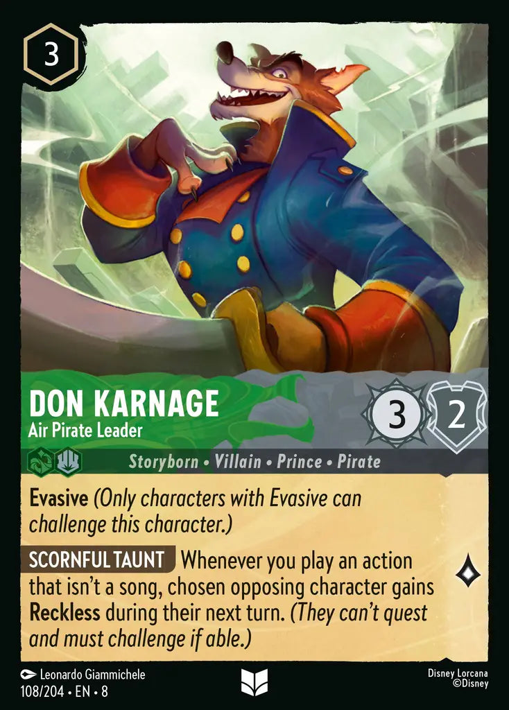 Don Karnage - Air Pirate Leader [008-108]