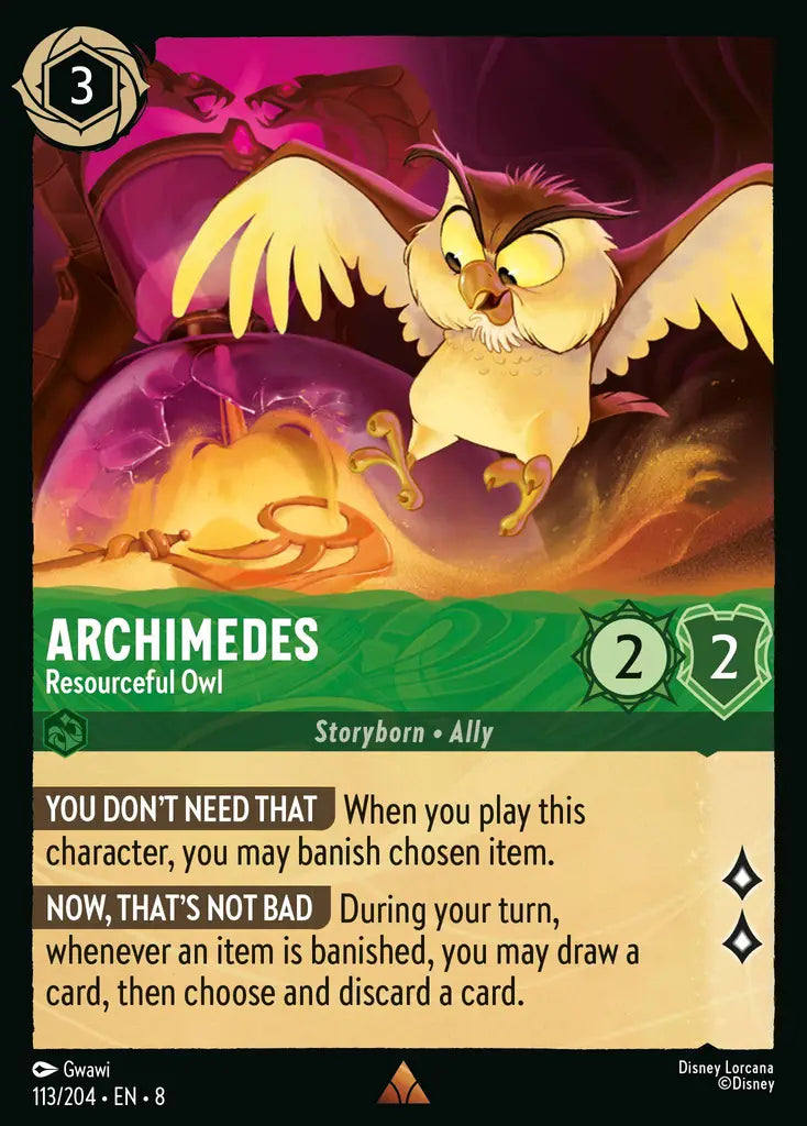 Archimedes - Resourceful Owl [008-113]