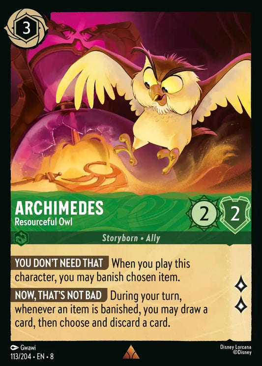 Archimedes - Resourceful Owl [008-113]