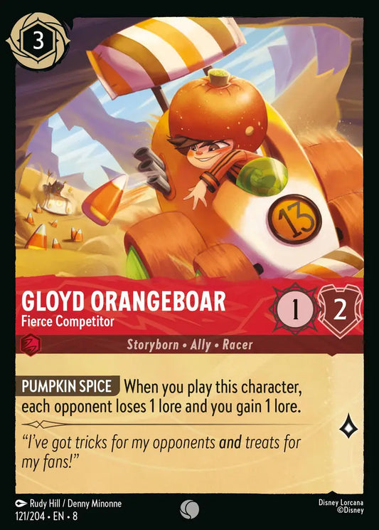 Gloyd Orangeboar - Fierce Competitor [008-121]