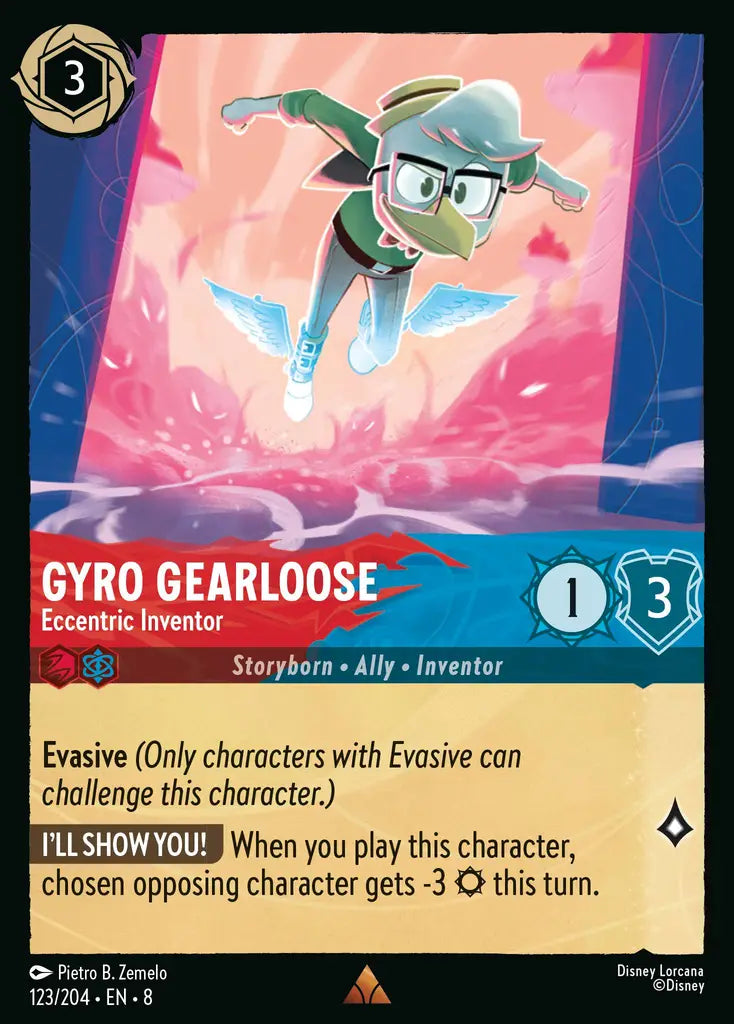 Gyro Gearloose - Eccentric Inventor [008-123]