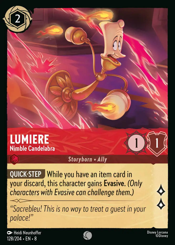 Lumiere - Nimble Candelabra [008-128]