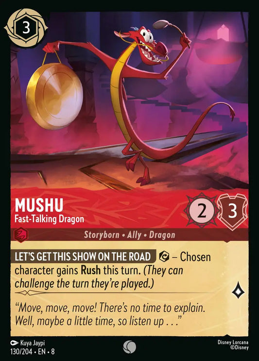 Mushu - Fast-Talking Dragon [008-130]