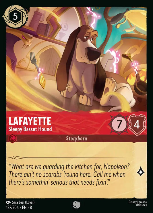 Lafayette - Sleepy Basset Hound [008-132]