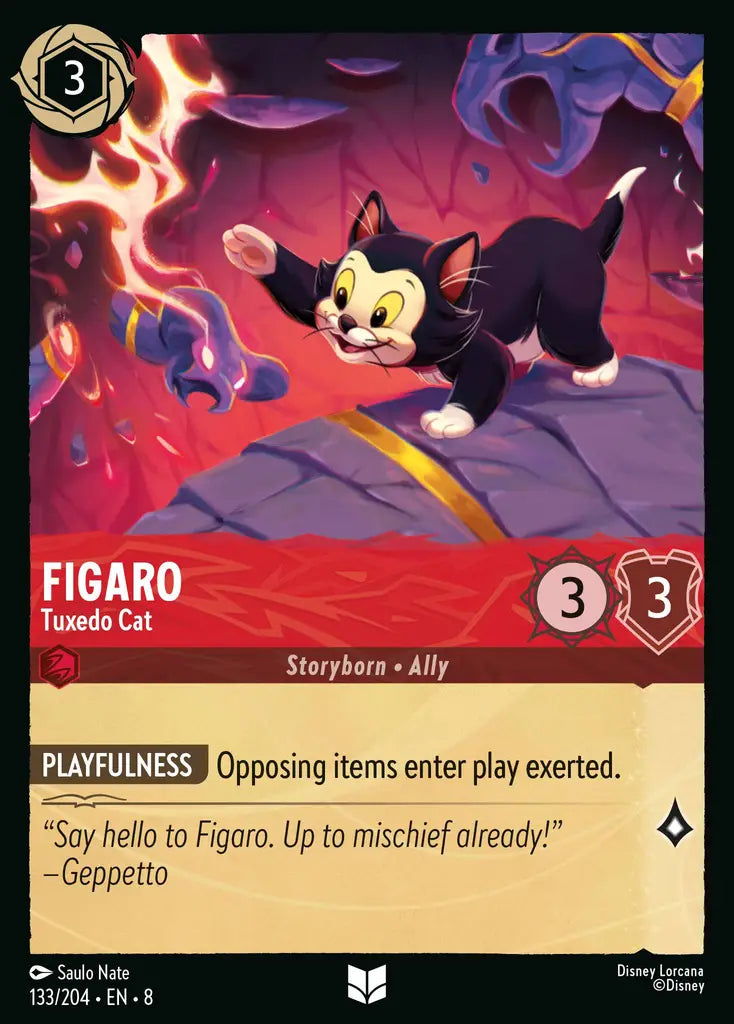 Figaro - Tuxedo Cat [008-133]