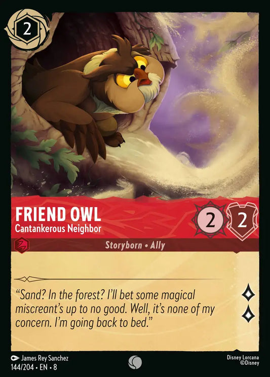 Friend Owl - Cantankerous Neighbor [008-144]