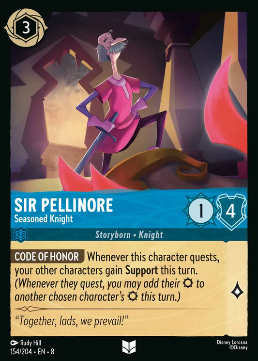 Sir Pellinore - Seasoned Knight [008-154]