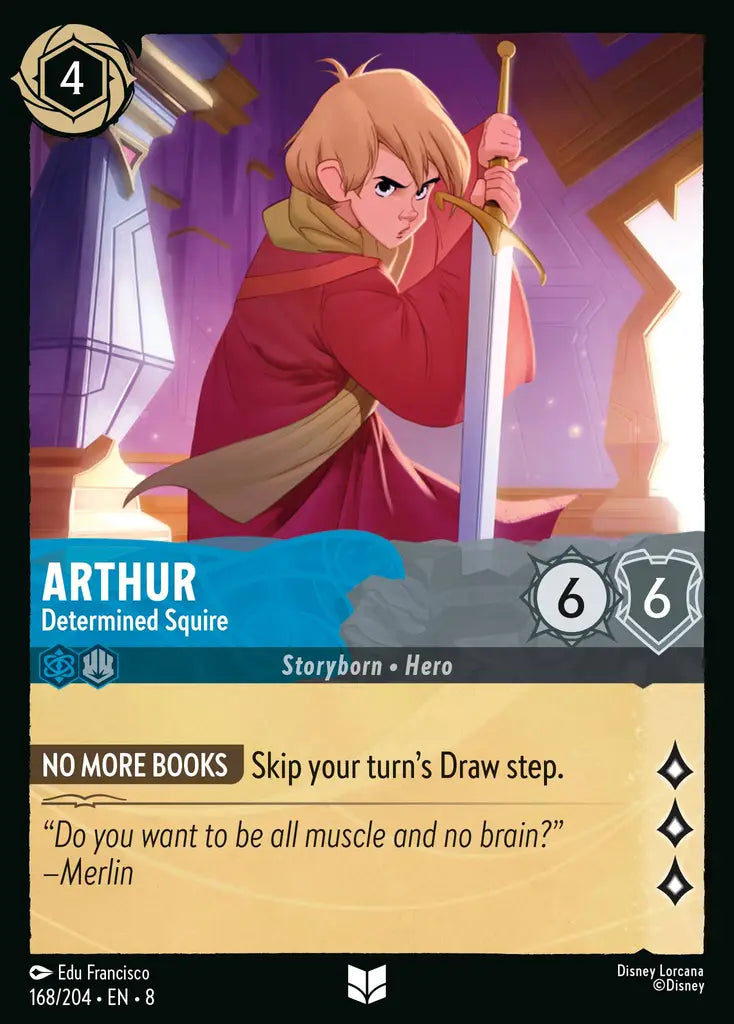 Arthur - Determined Squire [008-168]