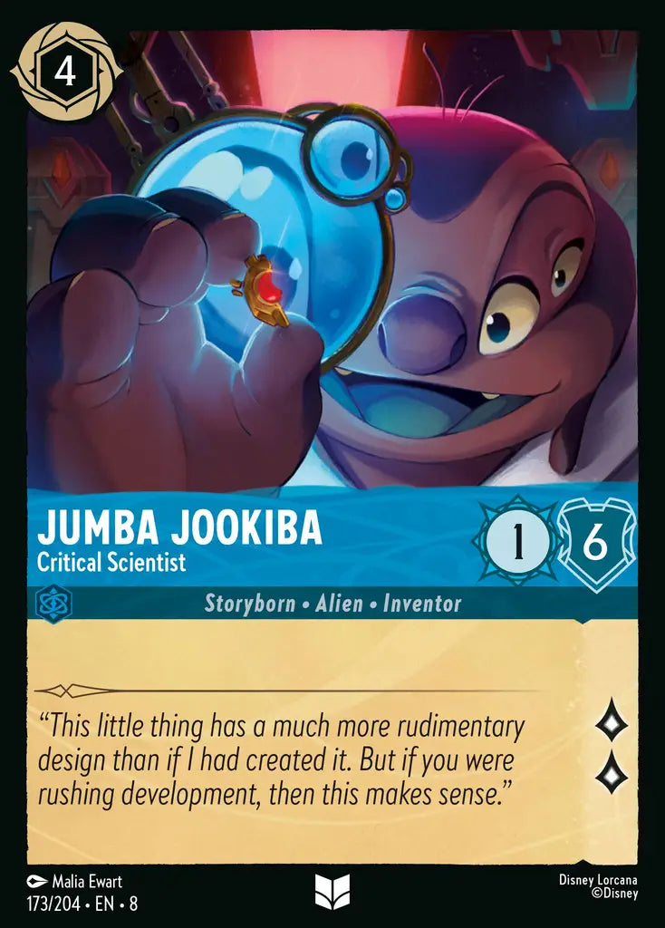 Jumba Jookiba - Critical Scientist [008-173]