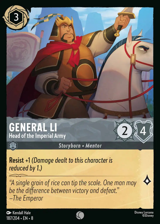 General Li - Head of the Imperial Army [008-187]