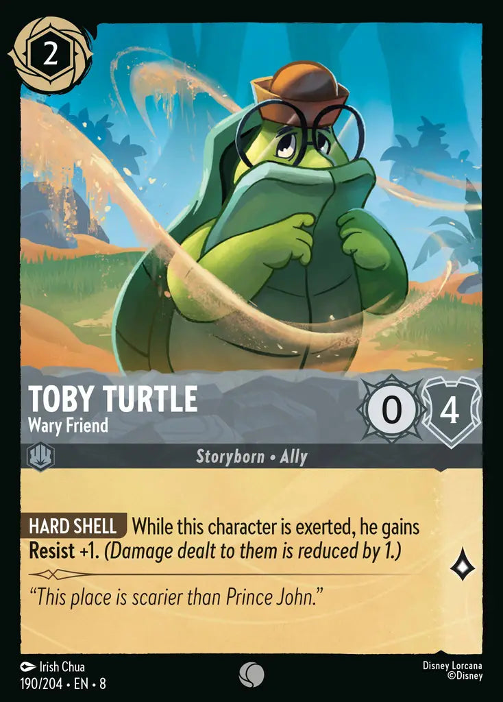 Toby Turtle - Wary Friend [008-190]