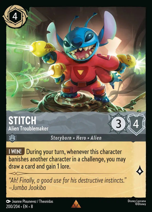 Stitch - Alien Troublemaker [008-200]