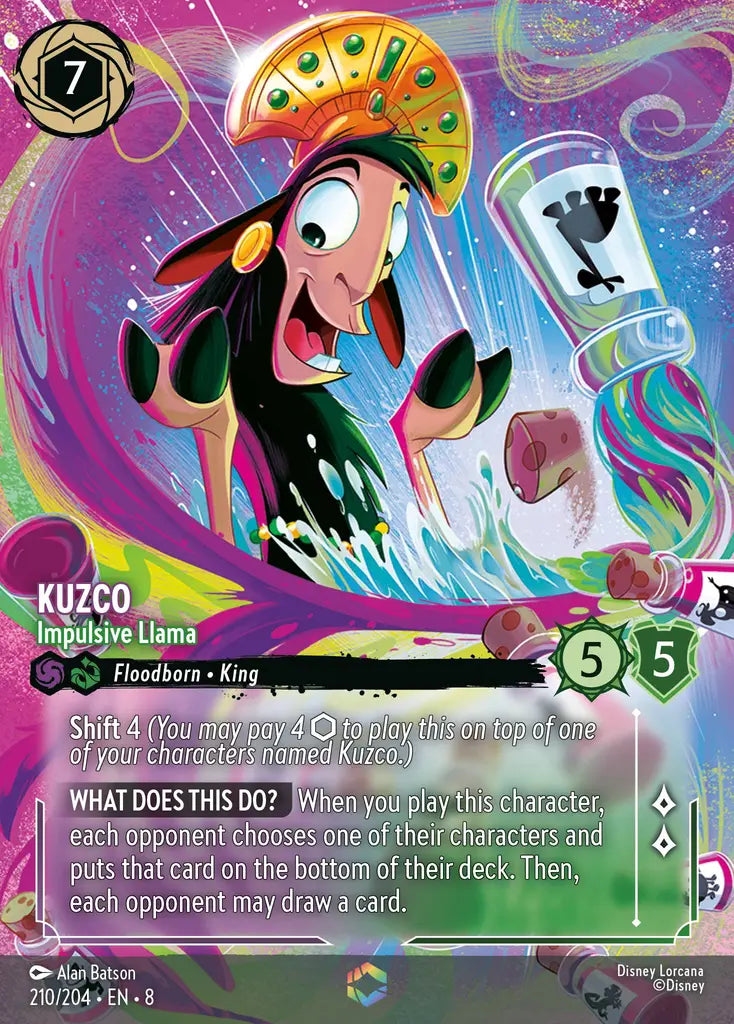 Kuzco - Impulsive Llama - Enchanted [008-210]
