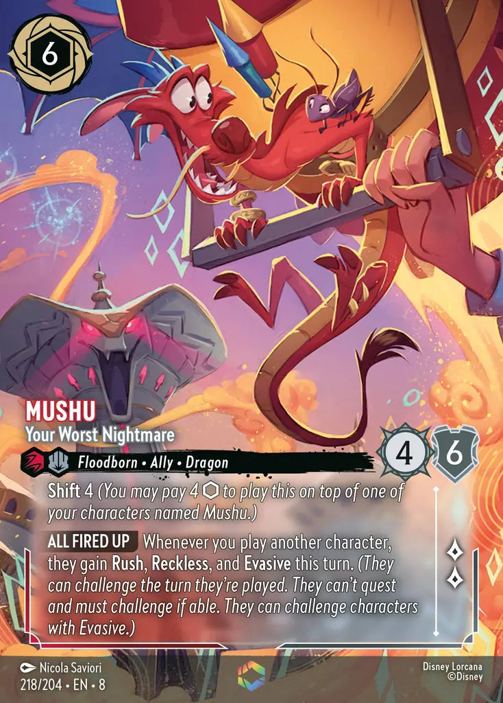 Mushu - Your Worst Nightmare - Enchanted [008-218]