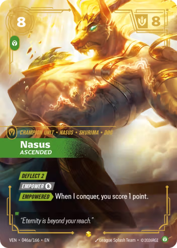 Nasus - Ascended (Alternate Art) [VEN-046aS]