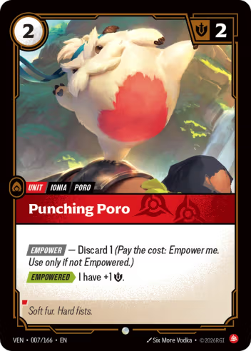 Punching Poro [VEN-007C]