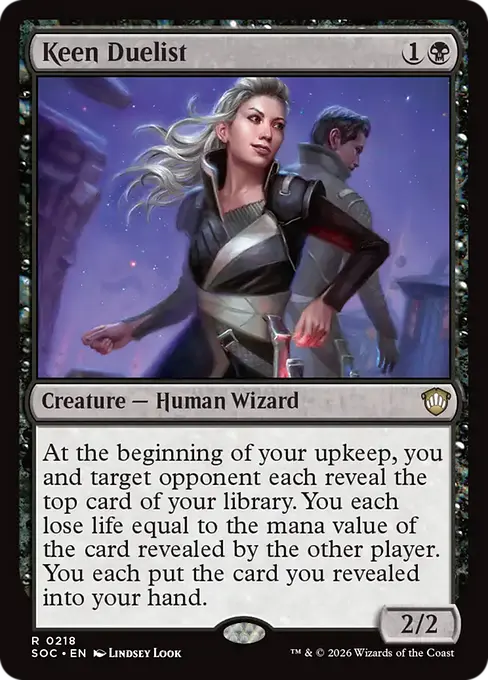 Keen Duelist [SOC-218] [R]