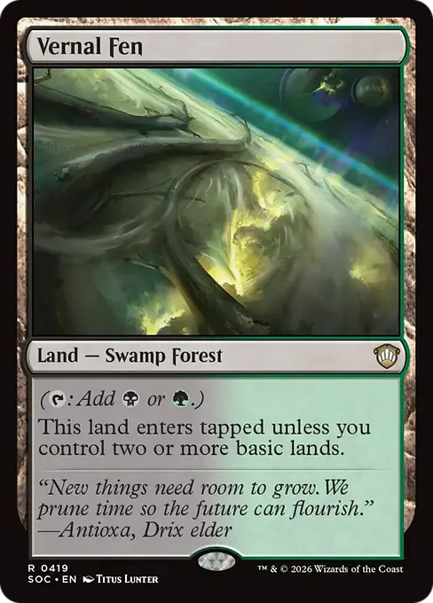 Vernal Fen [SOC-419] [R]