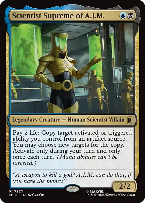 Scientist Supreme of A.I.M. [MSH-225] [R]