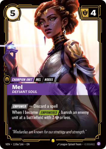 Mel - Defiant Soul (Alternate Art) [VEN-110aS]