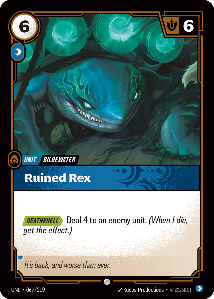 Ruined Rex [UNL-067] [C]